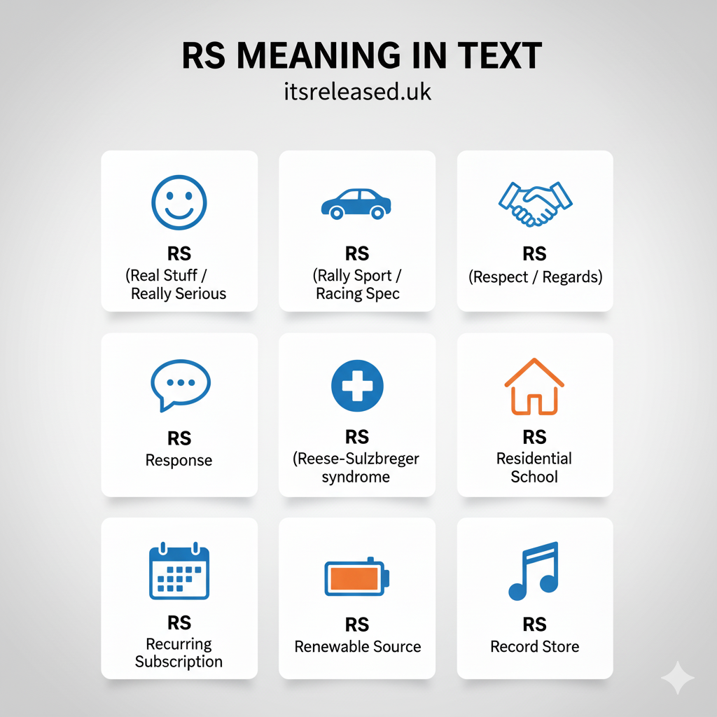 RS Meaning in Text, What Does RS Stand For in Messages RS Meaning in Text, What Does RS Stand For in Messages