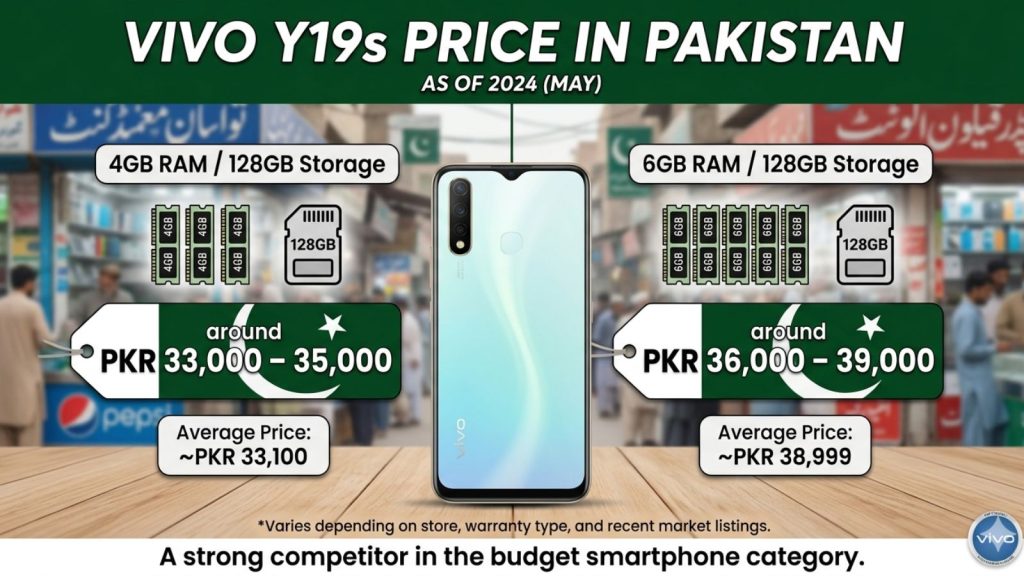 Vivo Y19s in Pakistan